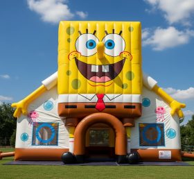 Tent1-6106 Tenda Inflável Tema Bob Esponja