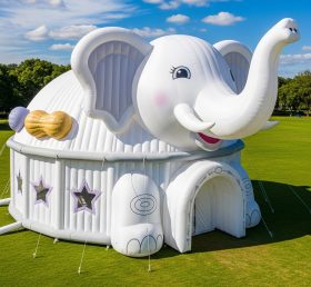 Tent1-6121 Tenda Inflável com Tema de Elefante