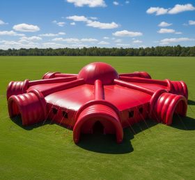 Tent1-6129 Cúpula Inflável Gigante Vermelha