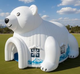 Tent1-6134 Tenda Inflável com Tema de Urso Polar