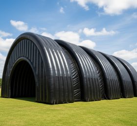 Tent1-6145 Túnel Preto Tenda Inflável