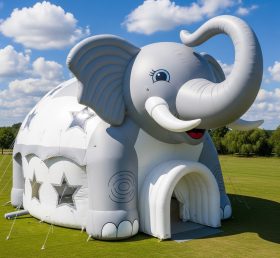 Tent1-6146 Tenda Inflável com Tema de Elefante
