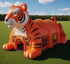 Tent1-6153 Tenda Inflável com Tema de Tigre