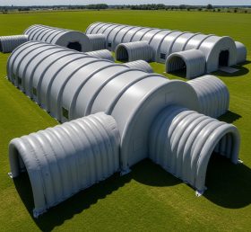 Tent1-6176 Tenda Modular Cinza Inflável