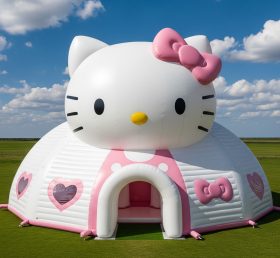 Tent1-6180 Tenda Inflável Tema Hello Kitty