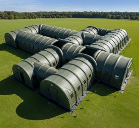 Tent1-6202 Tenda Inflável Modular Multi-Túnel Estilo Militar