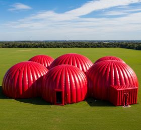 Tent1-6204 Cúpula Inflável Gigante Vermelha