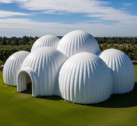 Tent1-6215 Domo Inflável Gigante Branco