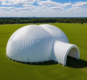 Tent1-6239 Cúpula Inflável Espiral