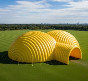 Tent1-6250 Cúpula Inflável Amarela