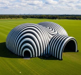 Tent1-6260 Cúpula Inflável Listrada