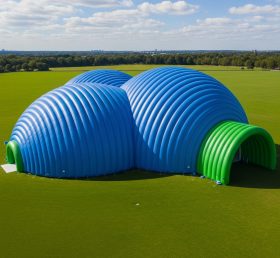 Tent1-6276 Tenda Inflável Azul em Forma de Bolha para Parque