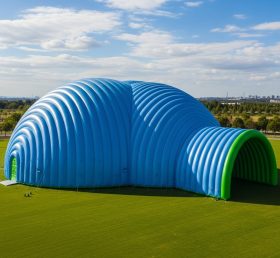 Tent1-6280 Cúpula Inflável em Arco Azul com Relevo