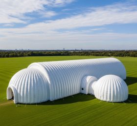 Tent1-6287 Tenda Cúpula Inflável Branca