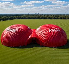 Tent1-6292 Cúpula Inflável Coca-Cola