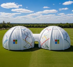 Tent1-6296 Microsoft Cúpula Dupla Conectada Inflável
