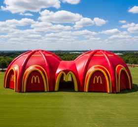 Tent1-6303 Pavilhão Cúpula Inflável com Tema McDonald