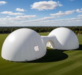 Tent1-6306 Cúpula Inflável com Logotipo da Apple