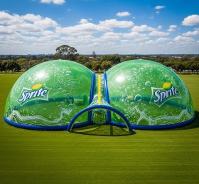 Tent1-6345 Domo Inflável Tema Sprite