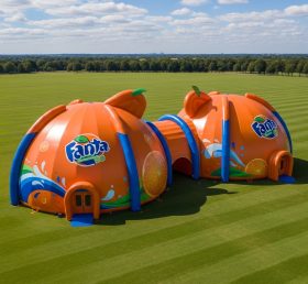 Tent1-6349 Cúpula com Tema Fanta Laranja