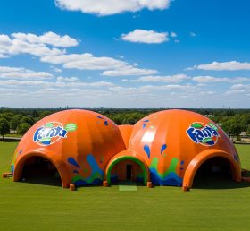 Tent1-6350 Tenda Inflável com Logotipo da Fanta