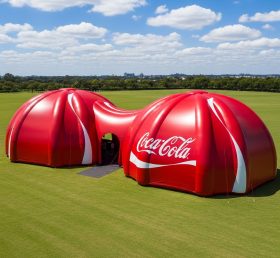 Tent1-6359 Tenda Inflável com Tema Coca-Cola