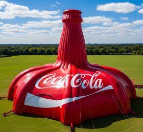 Tent1-6361 Tenda Inflável Garrafa Coca-Cola