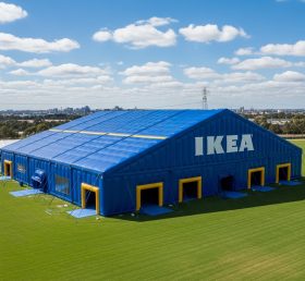 Tent1-6377 Azul Amarelo Tenda de Ar IKEA