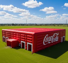 Tent1-6393 Tenda Inflável Vermelha Coca Cola para Eventos