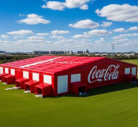 Tent1-6394 Tenda Inflável Vermelha da Coca-Cola