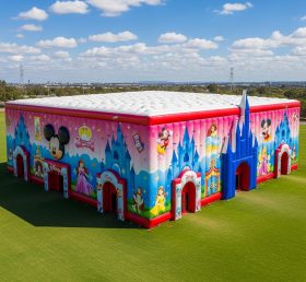 Tent1-6399 Castelo Inflável com Tema da Disney