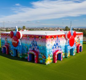 Tent1-6400 Castelo Inflável Temático da Disney