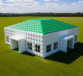 Tent1-6415 Verde Branco Tenda Inflável para Evento