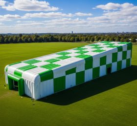 Tent1-6422 Tenda Retangular Inflável Verde e Branca