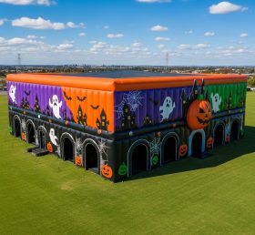 Tent1-6432 Estrutura Inflável de Abóbora de Halloween