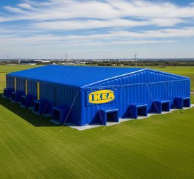 Tent1-6435 IKEA Azul Amarelo Tenda Inflável