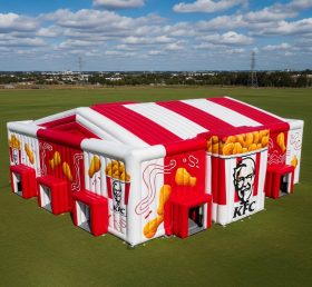 Tent1-6444 Tenda Inflável Vermelha KFC