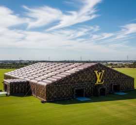Tent1-6449 Tenda Inflável Louis Vuitton Marrom Bege