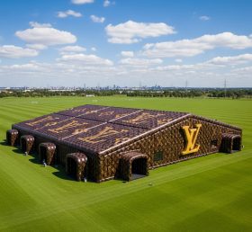 Tent1-6450 Tenda Inflável Louis Vuitton Marrom Bege