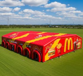 Tent1-6456 McDonalds Tenda Inflável Vermelha Amarela