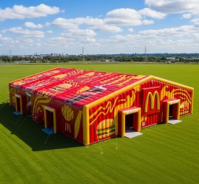 Tent1-6458 Tenda Inflável Vermelha e Amarela McDonalds