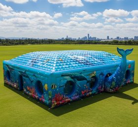 Tent1-6462 Pavilhão Inflável com Tema Oceânico