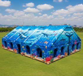 Tenda Inflável com Tema do Oceano Tent1-6464