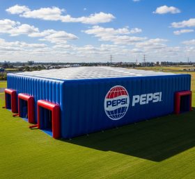 Tent1-6465 Tenda Inflável Azul Pepsi para Eventos