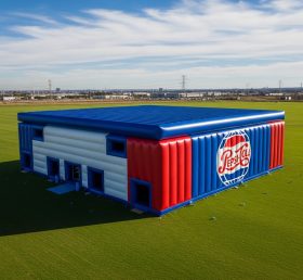 Tent1-6466 Pavilhão Inflável Azul e Vermelho Pepsi