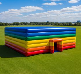 Tent1-6499 Tenda Inflável com Listras Arco-íris