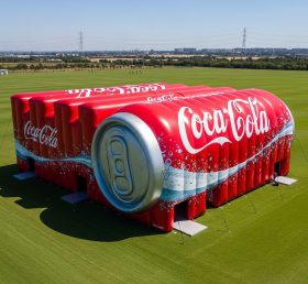 Tent1-6509 Tenda Inflável Vermelha da Coca-Cola