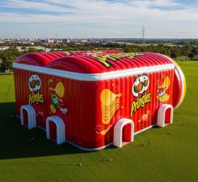 Tent1-6513 Tenda Inflável Vermelha Pringles