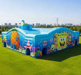Tent1-6532 Pavilhão Inflável do Personagem SpongeBob