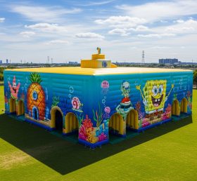 Tent1-6533 Tenda Inflável Tema Bob Esponja